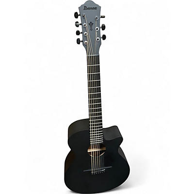 Used Ibanez AEG721 Flat Black Acoustic Electric Guitar