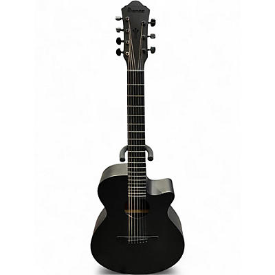Used Ibanez AEG721 Satin Black Acoustic Electric Guitar