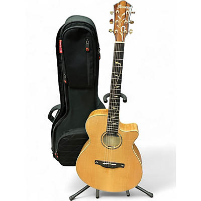 Used Ibanez AEG750-NT Natural Acoustic Electric Guitar