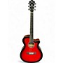 Used Ibanez AEG7TRH TRANSPARENT RED SUNBURST Acoustic Electric Guitar TRANSPARENT RED SUNBURST