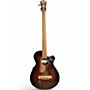 Used Ibanez AEGB24E Mahogany Acoustic Bass Guitar Mahogany