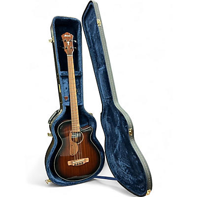 Used Ibanez AEGB24E Natural Acoustic Bass Guitar