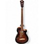 Used Ibanez AEGB24FE FRETLESS MAHOGANY SUNBURST Electric Bass Guitar MAHOGANY SUNBURST
