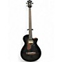 Used Ibanez AEGB25E Transparent Black Sunburst Acoustic Bass Guitar Transparent Black Sunburst