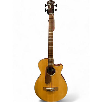 Ibanez Used Ibanez AEGB30E Natural Acoustic Bass Guitar