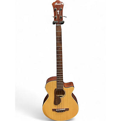 Used Ibanez AEGB30E Natural Acoustic Bass Guitar