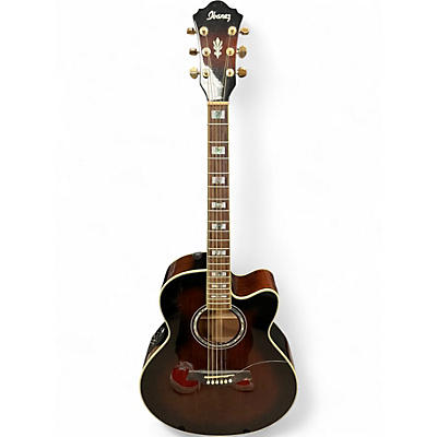 Used Ibanez AEL30SE 2 Tone Sunburst Acoustic Electric Guitar