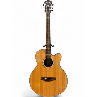 Used Ibanez AELBT1 Natural Acoustic Electric Guitar