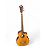 Used Ibanez AEWB20-2T1201 Natural Acoustic Bass Guitar Natural