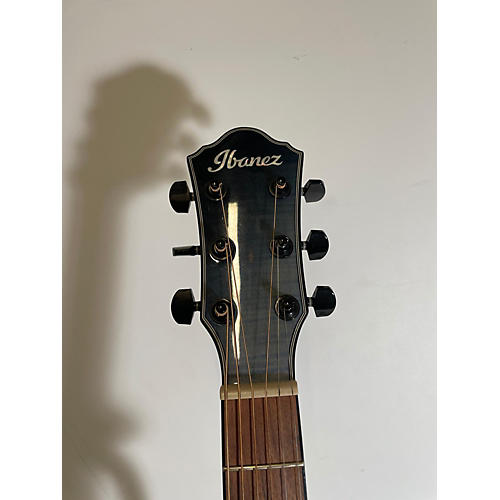 Ibanez Used Ibanez AEWC32FM Blue Acoustic Electric Guitar Blue