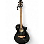 Used Ibanez AEWC400-TKS Trans Black Acoustic Electric Guitar Trans Black