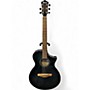 Used Ibanez AEWC400-TKS Trans Black Acoustic Electric Guitar Trans Black
