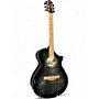 Used Ibanez AEWC400-TKS Trans Black Acoustic Electric Guitar Trans Black