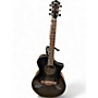 Used Ibanez Used Ibanez AEWC400 Trans Black Acoustic Electric Guitar Trans Black