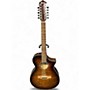 Used Ibanez AEWC4012FM Sunburst 12 String Acoustic Electric Guitar Sunburst