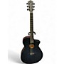Used Ibanez AEWC621 Black Acoustic Electric Guitar Black