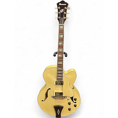 Used Ibanez AF105 Natural Hollow Body Electric Guitar