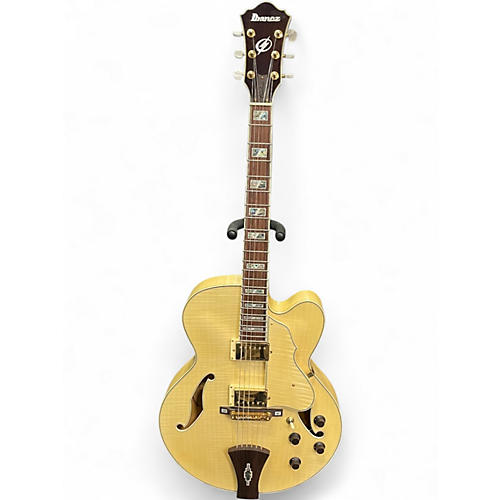 Used Ibanez AF105 Natural Hollow Body Electric Guitar Natural