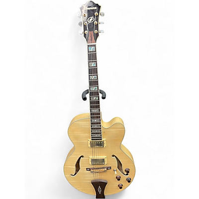 Used Ibanez AF105  Natural Hollow Body Electric Guitar