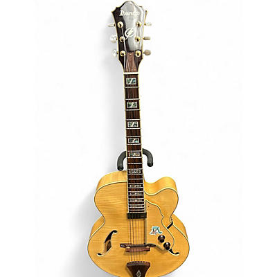 Used Ibanez AF105F Natural Hollow Body Electric Guitar