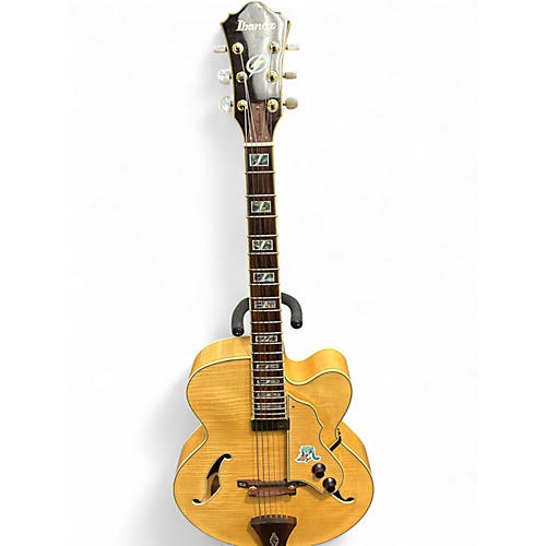 Used Ibanez AF105F Natural Hollow Body Electric Guitar Natural