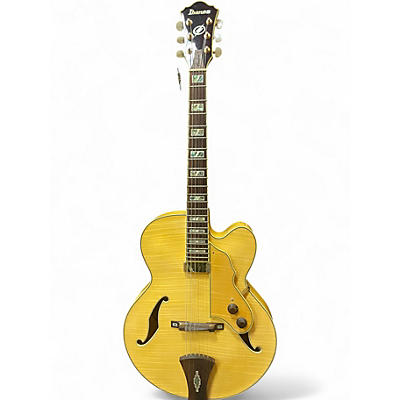 Used Ibanez AF105F Natural Hollow Body Electric Guitar