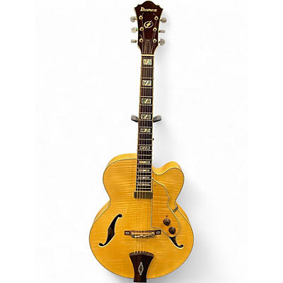 Used Ibanez AF105F Natural Hollow Body Electric Guitar