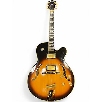 Used Ibanez AF120 Tobacco Hollow Body Electric Guitar