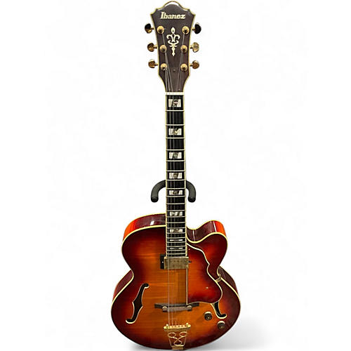 Used Ibanez AF151 Aged Whiskey Burst Hollow Body Electric Guitar Aged Whiskey Burst