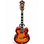 Used Ibanez AF151 Cherry Sunburst Hollow Body Electric Guitar Cherry Sunburst