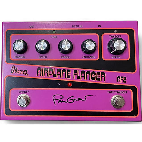 Ibanez Used Ibanez AF2 Paul Gilbert Airplane Flanger Effect Pedal