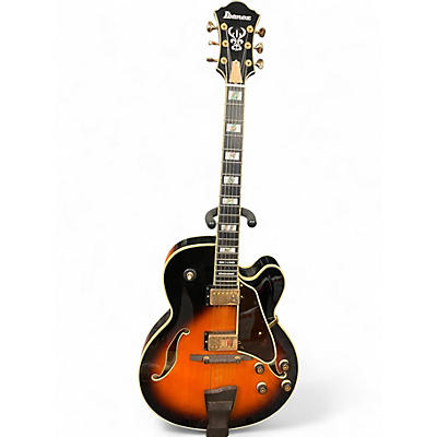 Used Ibanez AF2000 Sunburst Hollow Body Electric Guitar