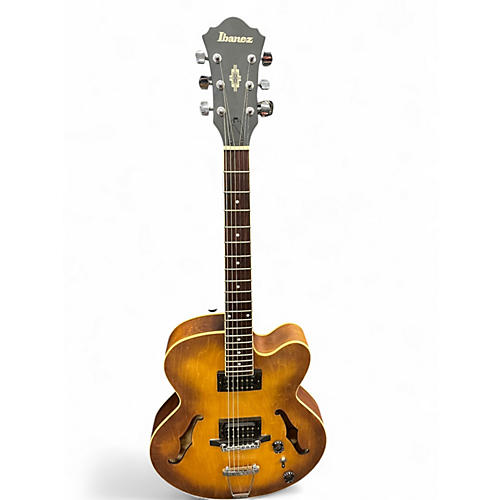 Used Ibanez AF55T NATURAL Hollow Body Electric Guitar NATURAL