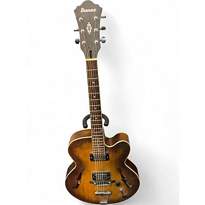 Used Ibanez AF55TF 2 Tone Sunburst Hollow Body Electric Guitar