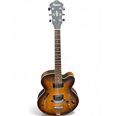 Used Ibanez AF55TF Brown Hollow Body Electric Guitar