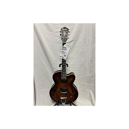 Ibanez Used Ibanez AF55TF Brown Sunburst Hollow Body Electric Guitar Brown Sunburst