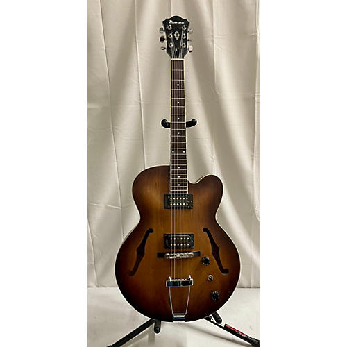 Ibanez Used Ibanez AF55TF Brown Sunburst Hollow Body Electric Guitar Brown Sunburst