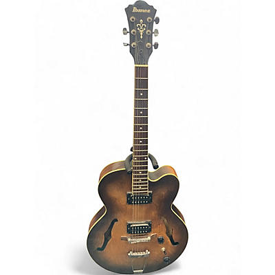 Used Ibanez AF55TF Mahogany Hollow Body Electric Guitar