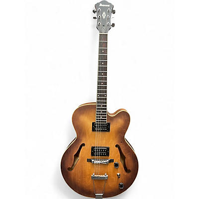 Used Ibanez AF55TF NAT MAH Hollow Body Electric Guitar