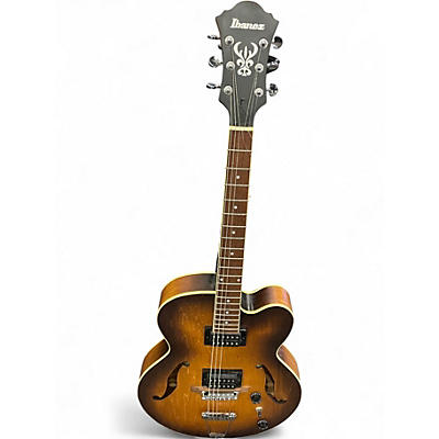 Used Ibanez AF55TF Tobacco Flat Hollow Body Electric Guitar
