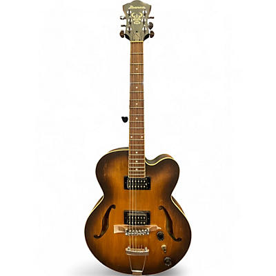 Used Ibanez AF55TF Tobacco Hollow Body Electric Guitar
