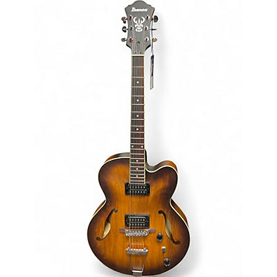 Used Ibanez AF55TF Tobacco Sunburst Hollow Body Electric Guitar
