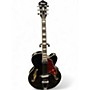 Used Ibanez AF71F Black Hollow Body Electric Guitar Black