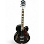 Used Ibanez AF71F Black Hollow Body Electric Guitar Black