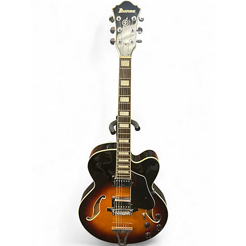 Used Ibanez AF75 2 Color Sunburst Hollow Body Electric Guitar 2 Color Sunburst