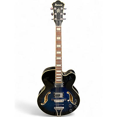 Used Ibanez AF75 BLUE Acoustic Electric Guitar