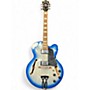 Used Ibanez AF75 Blue Burst Hollow Body Electric Guitar Blue Burst