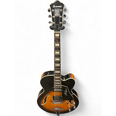Used Ibanez AF75 CUSTOM SUNBURST Hollow Body Electric Guitar