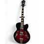 Used Ibanez AF75 Cherry Sunburst Hollow Body Electric Guitar Cherry Sunburst