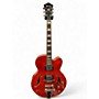 Used Ibanez AF75 Orange Hollow Body Electric Guitar Orange